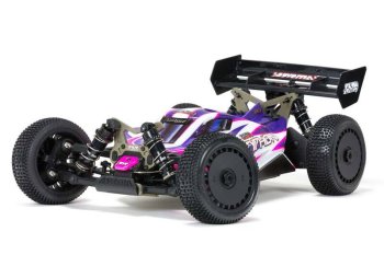 (image for) Arrma TLR Tuned TYPHON 1/8 4WD Roller Buggy, Pink/Purple