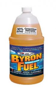 (image for) Byron RC Helicopter Fuel - 15% Nitro, 20% Oil - Καύσιμα Μοντελι