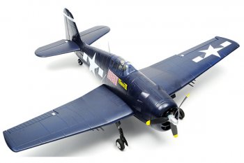 (image for) FMS F6F Hellcat Blue ARTF - RC Aircrafts