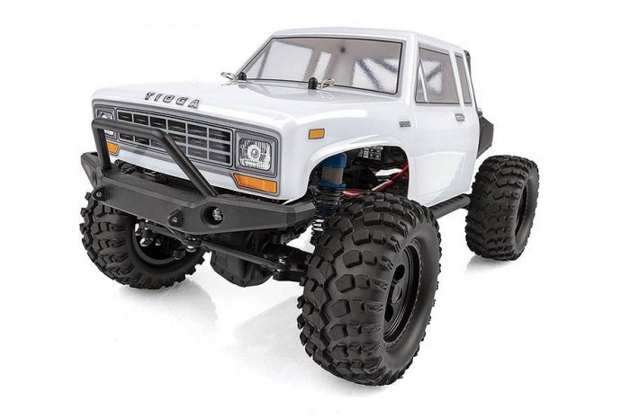 (image for) TEAM ASSOCIATED CR12 TIOGA TRAIL TRUCK RTR - WHITE/BLUE