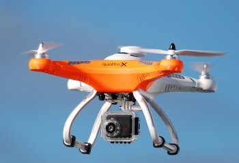 (image for) Quattro-X RC Quadcopter with HD 720 Tilting Camera Set