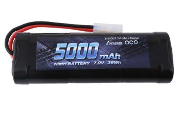 (image for) Gens ace 5000mAh 7.2V NIMH Battery with Tamiya Plug