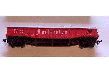 (image for) Athearn 1661 covered gondola Burlington - Used