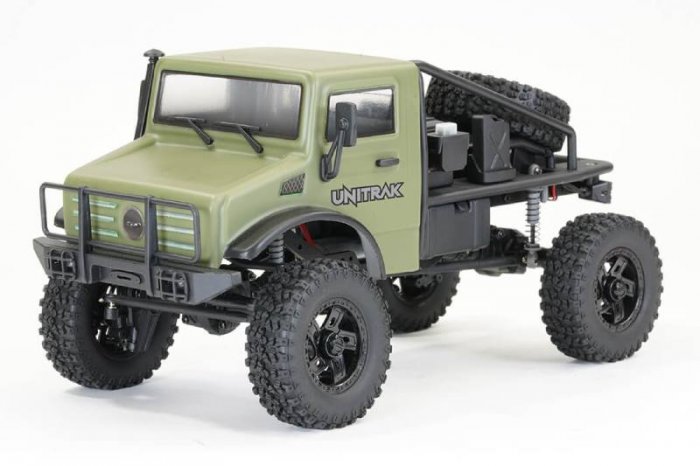 (image for) FTX Outback Mini XP Unitrack 1:18 Trail Truck Ready-To-Run Green