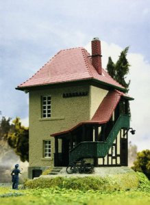 (image for) Kibri 9319 HO Block warden Langenstein