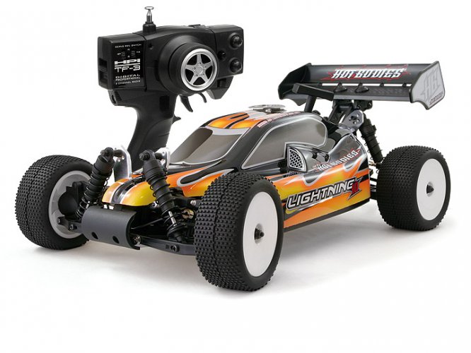 (image for) Hot Bodies Lightning 10 - RTR Nitro RC OFF Road Buggy