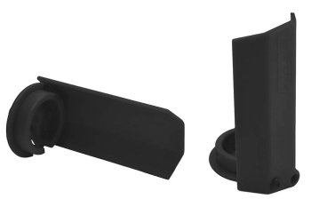 (image for) RPM TRAXXAS X-MAXX SHOCK SHAFT GUARDS - BLACK