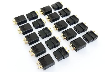 (image for) ETRONIX XT-60 CONNECTOR (MALE/FEMALE) 10 PCK BLACK