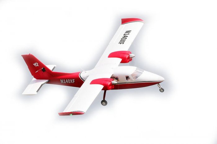 (image for) XFLY TWIN NOVA RC PLANE 1400MM WINGSPAN W/O TX/RX/BATT