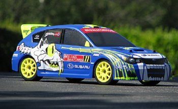 (image for) Micro RS4 RTR with Subaru WRX STI #11 Sverre Isachsen