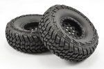 FASTRAX 1:10 CRAWLER SLINGER 1.9 MOUNTED SCALE WHEEL BLACK (image for) FASTRAX 1:10 CRAWLER SLINGER 1.9 MOUNTED SCALE WHEEL BLACK