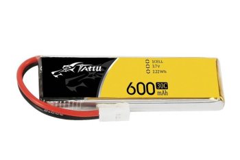 (image for) Tattu 600mAh 3.7V 30C 1S1P Lipo Battery Pack with Molex Plug