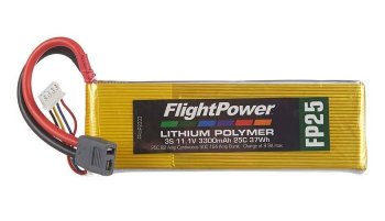 (image for) LiPo FP25 11,1 V, 3S 3300mAh