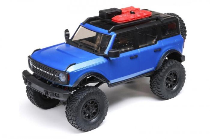 (image for) Axial 1/24 SCX24 2021 Ford Bronco 4WD RC Truck RTR - Blue