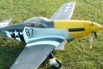 (image for) FMS - Giant P51 Mustang 1700 Series ARTF Electric Warbird with R
