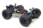(image for) FTX RAMRAIDER 1/10 BRUSHLESS RC MONSTER TRUCK RTR - RED/BLUE
