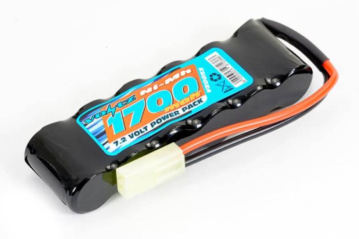 (image for) VOLTZ 7.2V 1700MAH NIMH STRAIGHT BATTERY PACK W/MINI TAMIYA