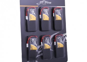 (image for) Tattu 350mAh 3.7V 30C 1S1P Lipo Battery Pack with Molex Plug(6 p
