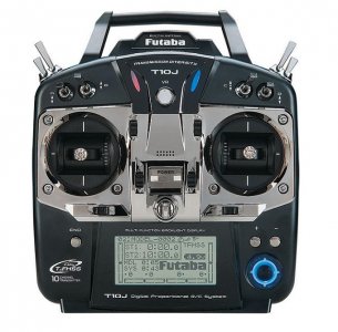 (image for) Futaba T10J 10ch Combo 2.4G T-FHSS/S-FHSS (N-Tx) M2 R3008SB