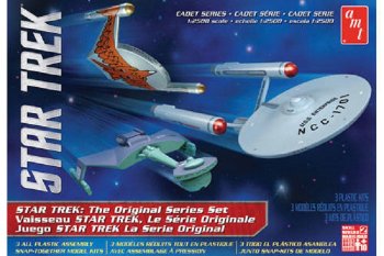 (image for) 1:2500 Star Trek Cadet Series TOS Era Ship Set SNAP