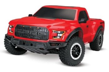 (image for) Traxxas Ford F-150 Raptor 2WD XL-5 TQ (incl charger) Red