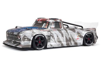 (image for) ARRMA 1/7 INFRACTION 6S BLX V2 All-Road RC Truck RTR, Silver