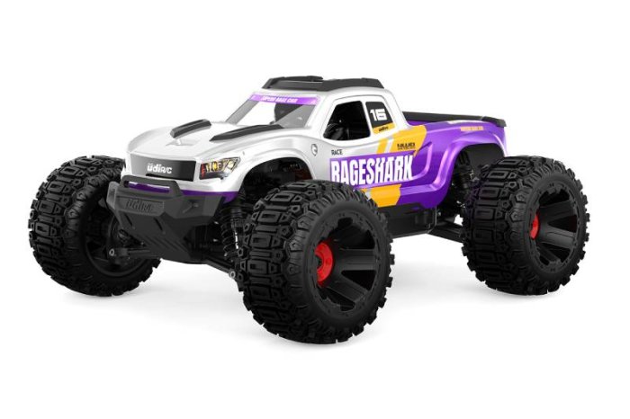 (image for) UDI Rageshark RC Monster Truck Brushed 1/16 Purple
