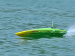 (image for) Outlaw Jr.Obl ARTR Brushless RC Boat - Green