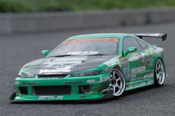 (image for) Yokomo Nissan Kei Office S15 Silvia, 1/10 RC Drift Body Set
