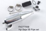 (image for) Εξάτμιση Συντονισμένη (Tuned Exhaust Pipe) για HPI Baja
