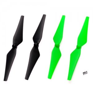 (image for) NINE EAGLES GALAXY VISITOR 6 GREEN AND BLACK BLADE SET