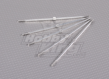 (image for) Adjustable Alu Tie Rod Set - M3 x L120mm (5pc)