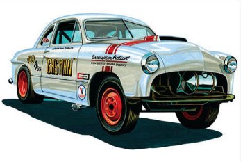(image for) Μοντελισμός Αυτοκινήτων 1:25 1949 Ford Coupe Gas Man
