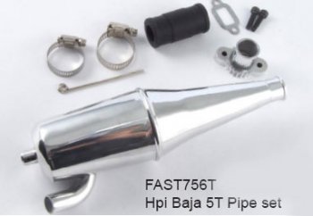 (image for) Hpi Baja 5T Pipe Set / Exhaust