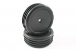 (image for) FTX EDGE FRONT MOUNTED WHEELS/TYRES (PR) - BLACK