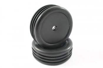 (image for) FTX EDGE FRONT MOUNTED WHEELS/TYRES (PR) - BLACK