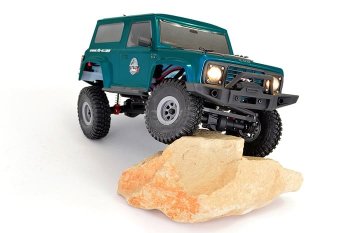 (image for) FTX OUTBACK MINI X CUB 1:18 TRAIL READY-TO-RUN MET. CYAN