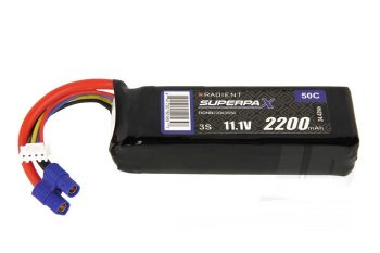 (image for) LiPo 3S 2200mAh Battery 11.1V 50C EC3