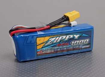 (image for) ZIPPY Flightmax 1800mAh 3S1P 20C, LiPo Battery