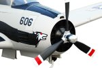 (image for) FMS North American T-28 Trojan 1400 Series ARTF RC Aircraft - Gr
