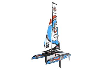 (image for) Τηλεκατευθυνόμενα Σκάφη Binary V3 Catamaran RC Sailboat RTR