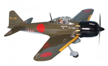 (image for) RC WARBIRDS - SEAGULL ZERO INC.RETRACTS (75-91) (SEA-123)
