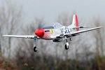 (image for) FMS WWII P-51D Mustang Electric RTF Aircraft with 2.4ghz Radio S