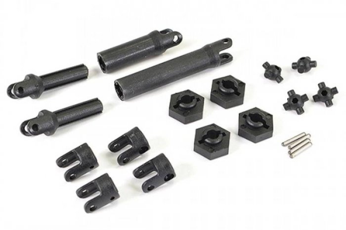 (image for) FTX OUTBACK RANGER XC CENTRE D RIVESHAFTS, WHEEL HEX, PINS, S