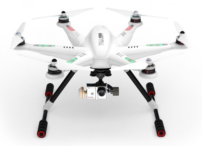 (image for) Walkera Drones,Tali H500 FPV With Devo 12E ILook+ 3D Gimbal