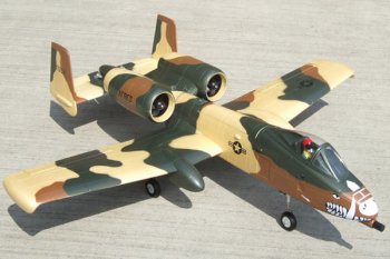 (image for) A-10 'Warthog' Thunderbolt II Twin Ducted Fan Jet with 2.4ghz