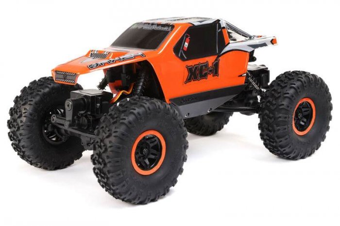 (image for) Axial 1/24 AX24 XC-1 4WS RC Crawler Brushed RTR, Orange