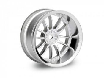 (image for) HPI WORK XSA 02C WHEEL 26mm CHROME (9mm OFFSET)