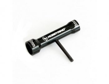 (image for) HOBBYWING MULTI PURPOSE T SOCKET WRENCH 8/10MM + 2MM