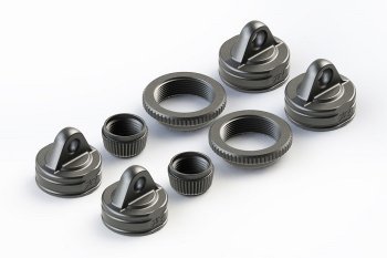 (image for) ARRMA SHOCK CAP SET (2) NERO